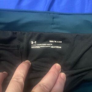 Under Armour Black HeatGear Athletic Shorts